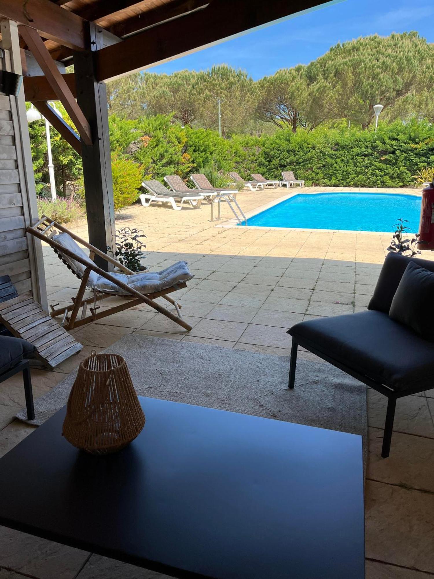 Hotel Cote Et Lac Biscarrosse Exterior foto