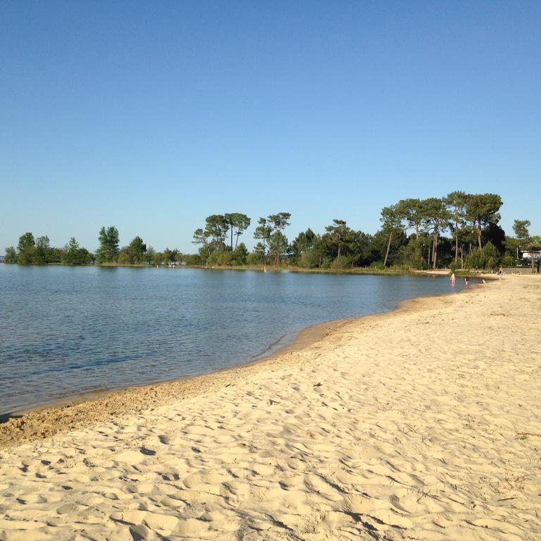 Hotel Cote Et Lac Biscarrosse Exterior foto
